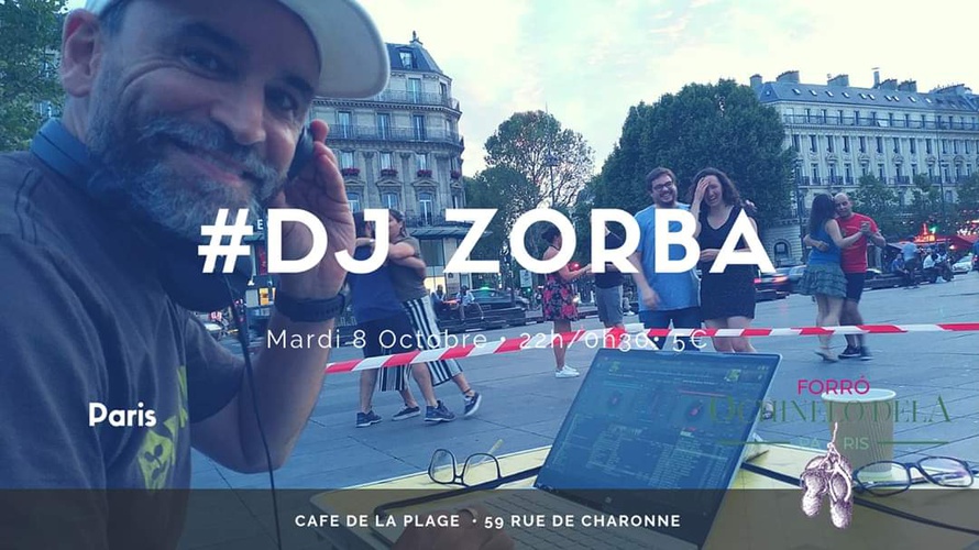 DJ Zorba Dj de musique bresilienne Paris Musiqua